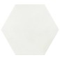 Carrelage hexagonal, petite tomette blanc mat sol et mur , 11,6x10cm Dif small hexagone blanc promotion