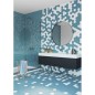 Carrelage hexagonal, petite tomette bleu mat sol et mur, 11,6x10cm Dif small hexagone bleu promotion