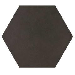 Carrelage hexagonal, petite tomette noir mat sol et mur, 11,6x10cm D small hexagone noir promotion