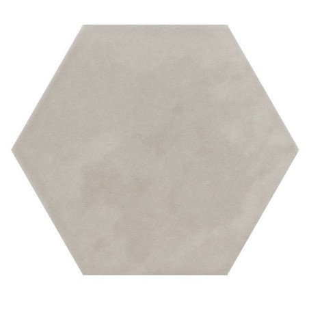 Carrelage hexagonal, petite tomette gris mat sol et mur, 11,6x10cm Dif small hexagone gris promotion