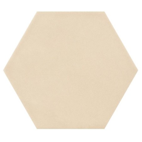 Carrelage hexagonal, petite tomette ivoire mat sol et mur, 11,6x10cm D small hexagone ivoire promotion