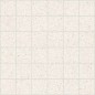 Mosaique imitation terrazzo poli blanc mat et brillant rectifié 30x30cm sur trame santanewdeco mosaico light kry