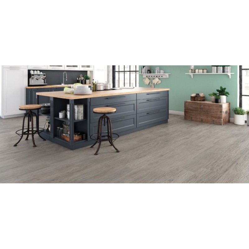 Carrelage imitation parquet bois gris avec petits noeud rectifié 20x120x1cm et 30x120x1cm,  savchalet gris