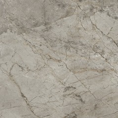 Carrelage imitation marbre poli brillant taupe rectifié, 75X75cm et 120x120cm geosonante tortora