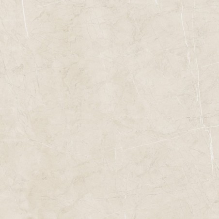 Carrelage imitation marbre ivoire veiné de blanc mat, XXL 100x100cm rectifié,  Porce1836 creme.