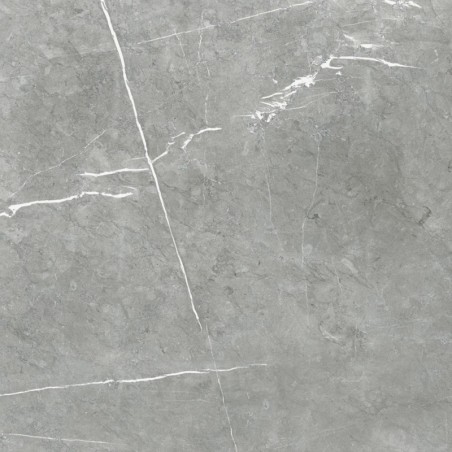 Carrelage imitation marbre GRIS veiné de blanc antidérapant R11 A+B+C, XXL 100x100cm rectifié,  Porce1936 marengo.