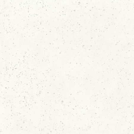 Carrelage imitation terrazzo blanc grande épaisseur antidérapant R11 A+B+C 90x90x2cm rectifié,  santadeconcrete micro white