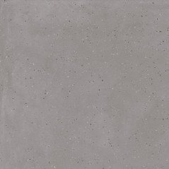 Carrelage imitation terrazzo gris grande épaisseur antidérapant R11 A+B+C 90x90x2cm rectifié,  santadeconcrete micro grey