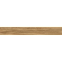 Carrelage imitation parquet bois erable couleur naturel mat, longue lame, 21x147.5cm rectifié,  Porce6610 nogal