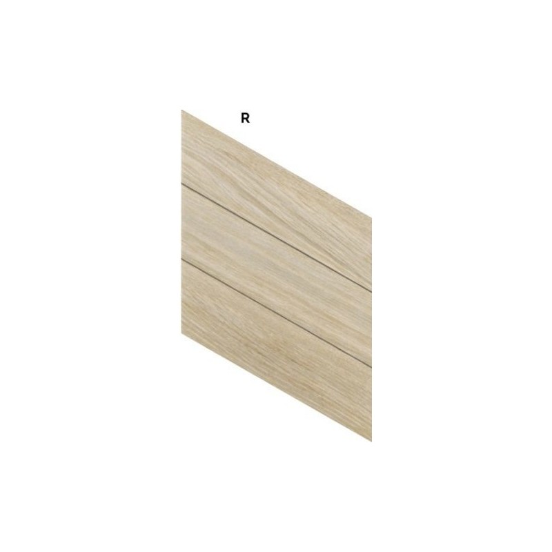 Carrelage imitation parquet moderne chevron ivoire 70x40cm realdiamond timber oak chevron