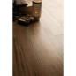 Carrelage imitation parquet bois classique aspect bois foncé rectifié, 20x120cm et 15x120cm , santas.wood nut