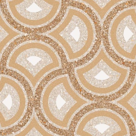 Carrelage imitation carreau ciment decor beige  20x20 cm, V pigneto beige