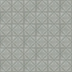 Carrelage imitation carreau ciment decor gris vert 20x20 cm, Vivtercello mar