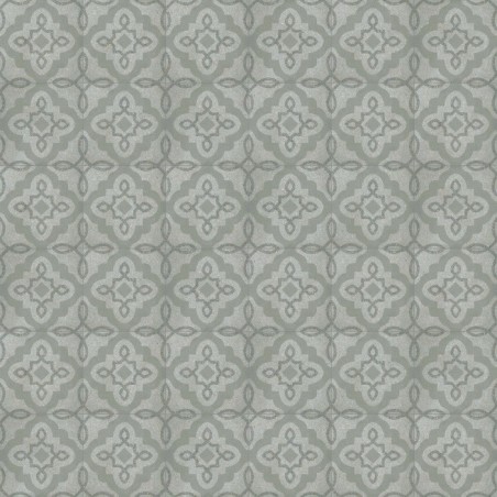 Carrelage imitation carreau ciment decor gris vert 20x20 cm, Vivtercello mar