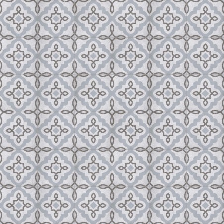 Carrelage imitation carreau ciment decor gris clair 20x20 cm, Vivtercello humo