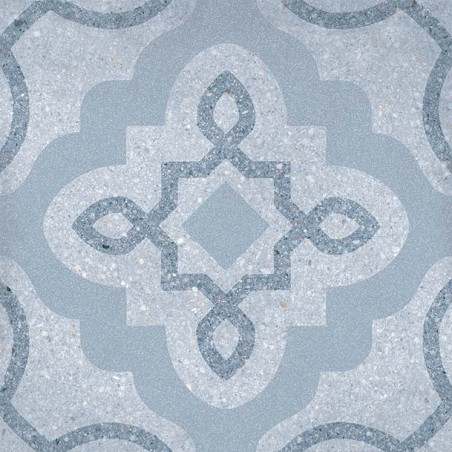 Carrelage imitation carreau ciment decor bleu  20x20 cm, V tercelo nube