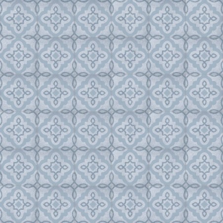 Carrelage imitation carreau ciment decor bleu  20x20 cm, Vivtercello nube