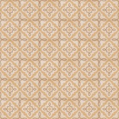 Carrelage imitation carreau ciment decor beige  20x20 cm,  Vivtercello beige