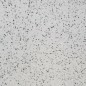 Carrelage ciment terrazzo véritable granito grand format brillant Bari 60x60x2cm fond blanc