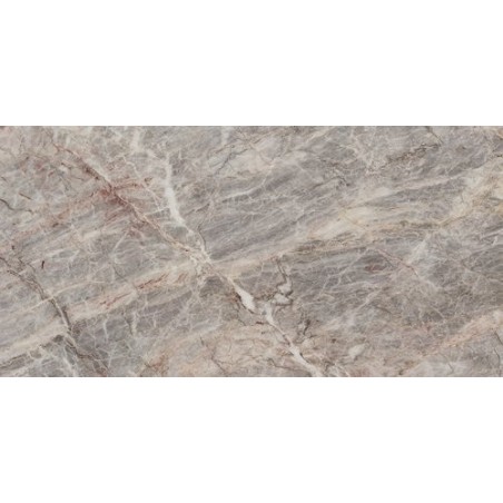Carrelage imitation marbre gris et corail poli brillant rectifié 60x120cm, apegfiordepesco