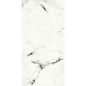 Carrelage imitation marbre blanc poli brillant, faible épaisseur 6mm, 75x75cm et 75x150cm sol et mur arioscapria