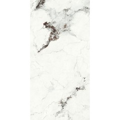 Carrelage imitation marbre blanc poli brillant, faible épaisseur 6mm, 75x75cm et 75x150cm sol et mur arioscapriam, 75x75cm et 75