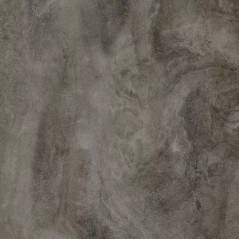 Carrelage imitation marbre gris foncé veiné poli brillant, salon, XXL 98x98cm rectifié,  Porce1846 stone