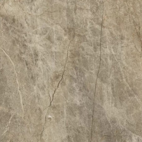 Carrelage imitation marbre brun poli brillant, salon, XXL 98x98cm rectifié,  Porce1851 land