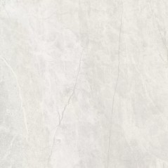 Carrelage imitation marbre blanc mat, XXL 100x100cm rectifié,  Porce1850 white.