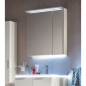 Miroir contemporain, salle de bain, avec 2 portes, L 70cm, P 15cm, H 75cm,  compx link 4711.