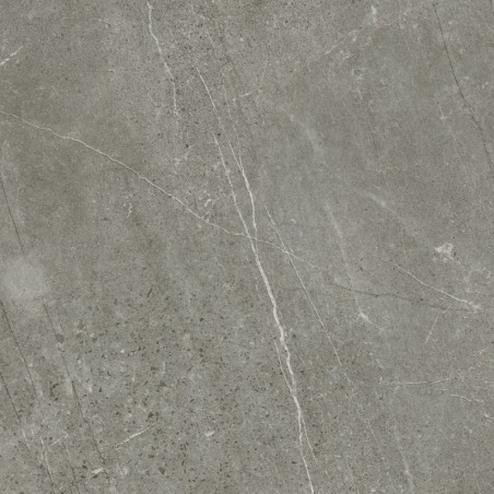 Carrelage imitation marbre gris poli brillant, salon, XXL 98x98cm rectifié,  Porce1822 trevi gris