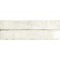 Carrelage decor triangle brillant et mat sol et mur à dominante blanc, 21x63cm realamazonia white