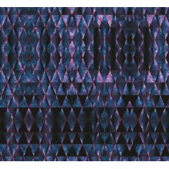 Papier peint vinyle pour mur de salle de bain PYTHON_INKGDEM14C04 contemporain triangle bleu
