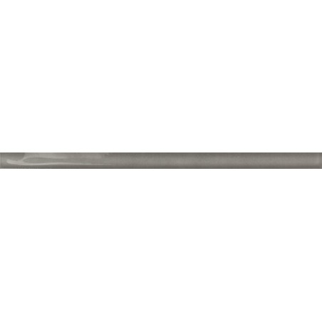 Listel demi rond gris brillant 1.5x30.5cm, épaisseur 8mm, apeclassic edge grey