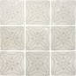 Carrelage effet zellige décor gris brillant légèrement nuancé 13x13cm, apegamalia, apecarmo, apemariza grey