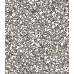 Carrelage effet terrazzo et granito, magasin,  XXL 120x120cm rectifié,  santanewdeco grey mat