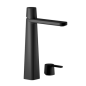 Mitigeur lavabo réhaussé pour salle de bain à poser: chromé, blanc mat, noir mat, or brossé, nickel brossé ITAACAA202