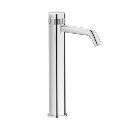 Mitigeur lavabo hydroprogressif haut à poser en laiton: chromé, noir mat, or, or rose, nickel brossé RX202