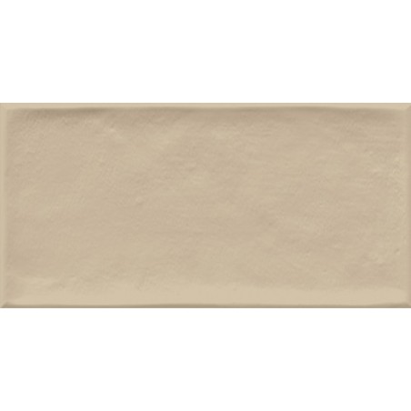 Carrelage moderne beige brillant rectangulaire mural Viv étnia siena 10x20cm