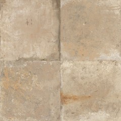 Carrelage vieille pierre, terre cuite usée beige, 60x60cm, 30x60cm, 30x30cm, 30x15cm, 7.3x30cm rectifié santanuove sand