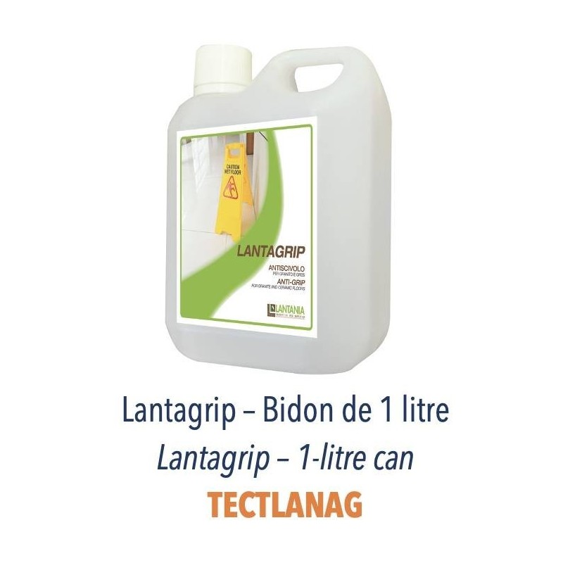 Antidérapant pour grès cérame, pierre naturelle, et faience Lantagrip 1L