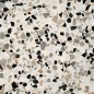 Carrelage ciment terrazzo véritable granito grand format mat ou brillant CARPPG34 60x60x2cm fond blanc