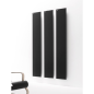 Radiateur électrique rectangulaire rouge, noir, gris, bleu, orange vertical ou horizontal Antxtavola 171x35cm