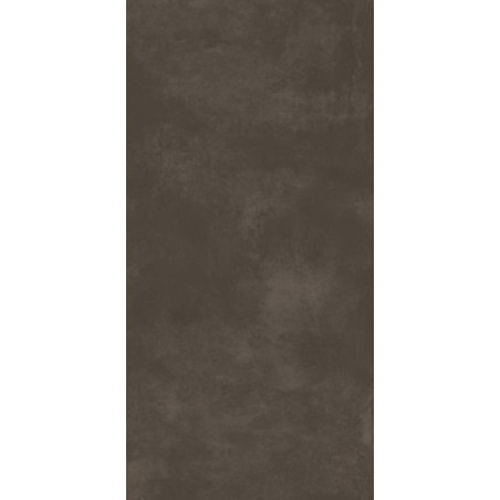 Carrelage imitation ciment béton chocolat, XXL 100x100cm, faible épaisseur : 6mm,  ultra ciment marron