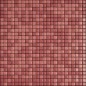 Mosaique rouge brillant, nuancé, sol et mur, salle de bain, 1.2x1.2cm et 2.5x2.5cm apxanthologia 4005 sur trame 30x30cm