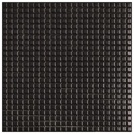 Mosaique noir brillant, nuancé, sol et mur, salle, 1.2x1.2cm et 2.5x2.5cm apxanthologia sur trame 30x30cm 4010