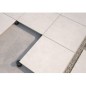 Carrelage terrasse antidérapant 61x61x2cm, R11 A+B+C, imitation béton geoxcover marfil