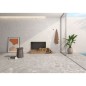 Carrelage imitation terrazzo uni blanc mat rectifié 60x60cm, 60x120cm, Géoxcolorado blanco