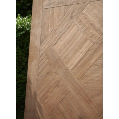 Carrelage imitation parquet versailles en bois clair vieilli sol et mur 90x90cm rectifié,  santaricordi classic1 chx