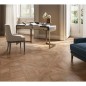 Carrelage imitation parquet versailles en bois foncé vieilli sol et mur 90x90cm rectifié, santaricordi classic2 chx